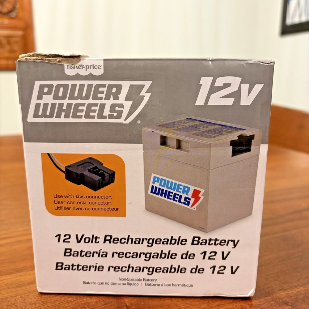 Genuine Power Wheels 12 Volt 12 Ah Replacement Rechargeable Battery 27084171631